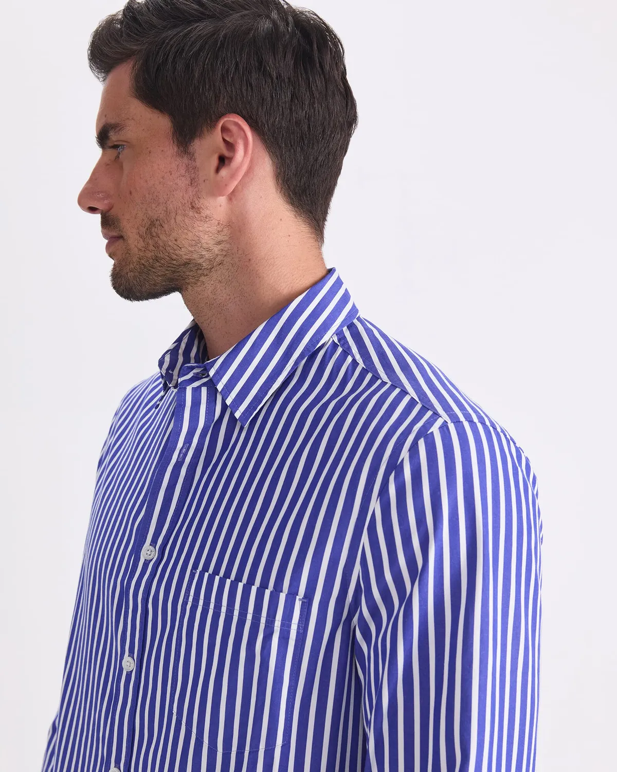 Sportscraft Ryan chemise rayée coton homme manches longues