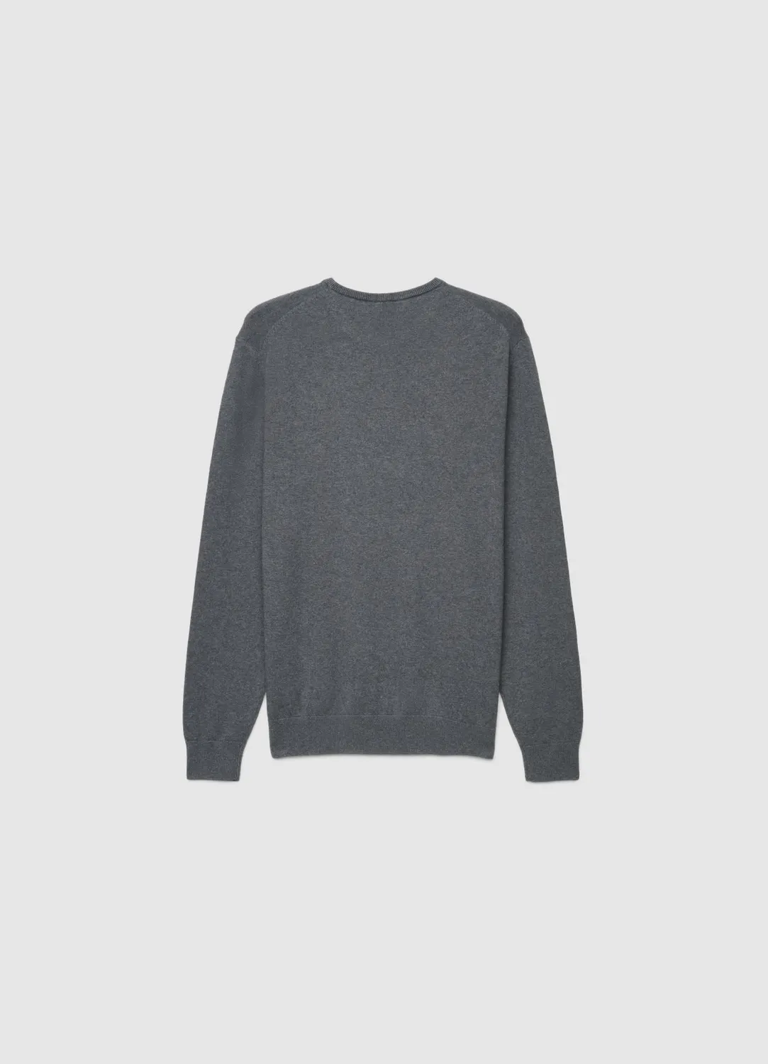 Calliope pull homme col rond uni manches longues