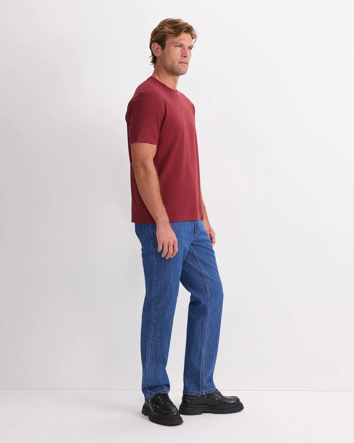 Sportscraft Supersoft tee-shirt coton brossé homme
