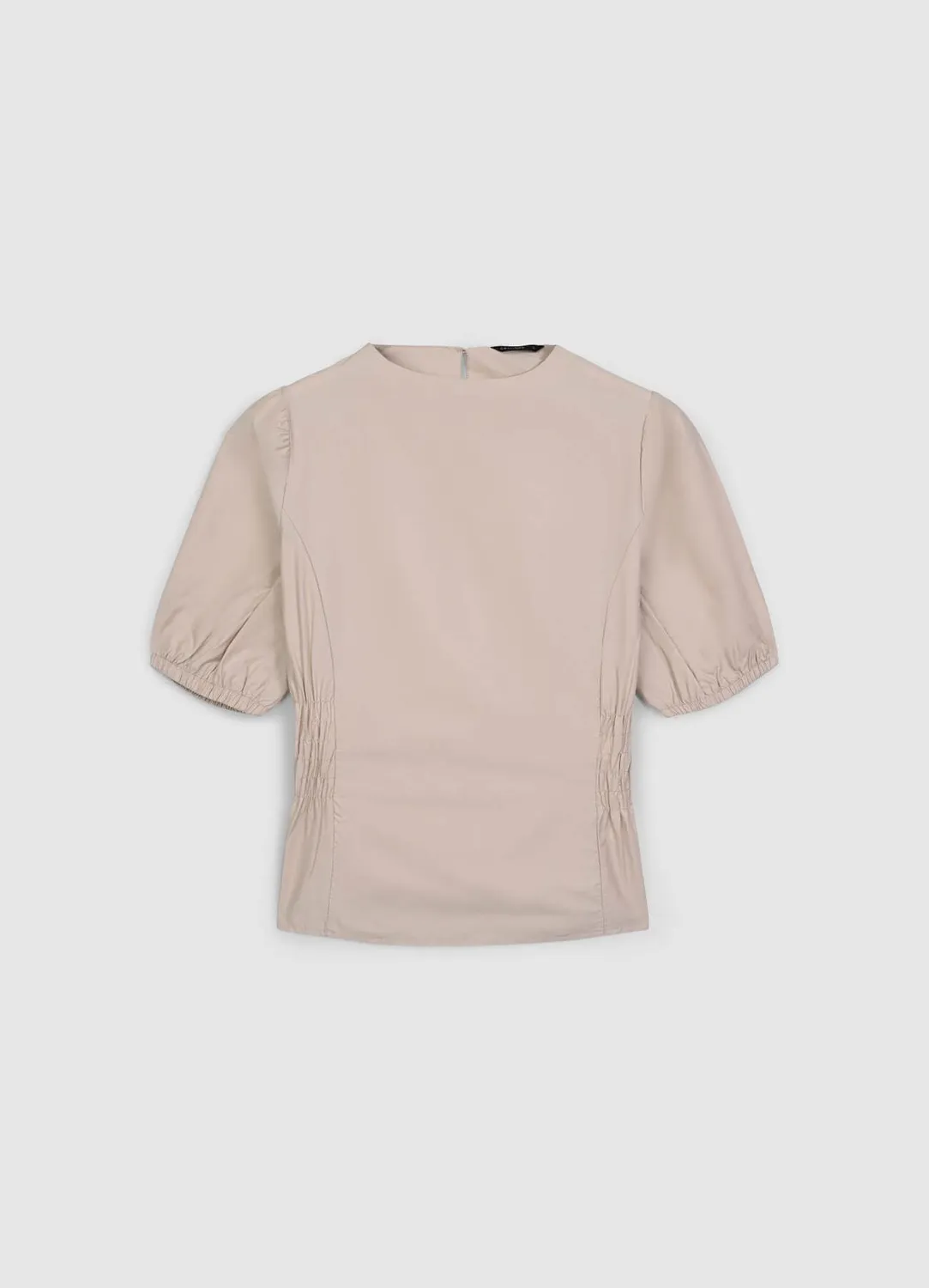 Calliope chemise smock coton femme manches courtes