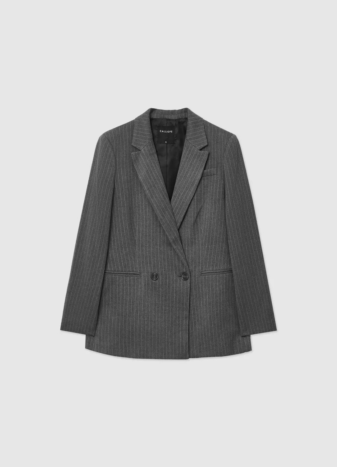 Calliope Veste double-boutonnage femme rayée