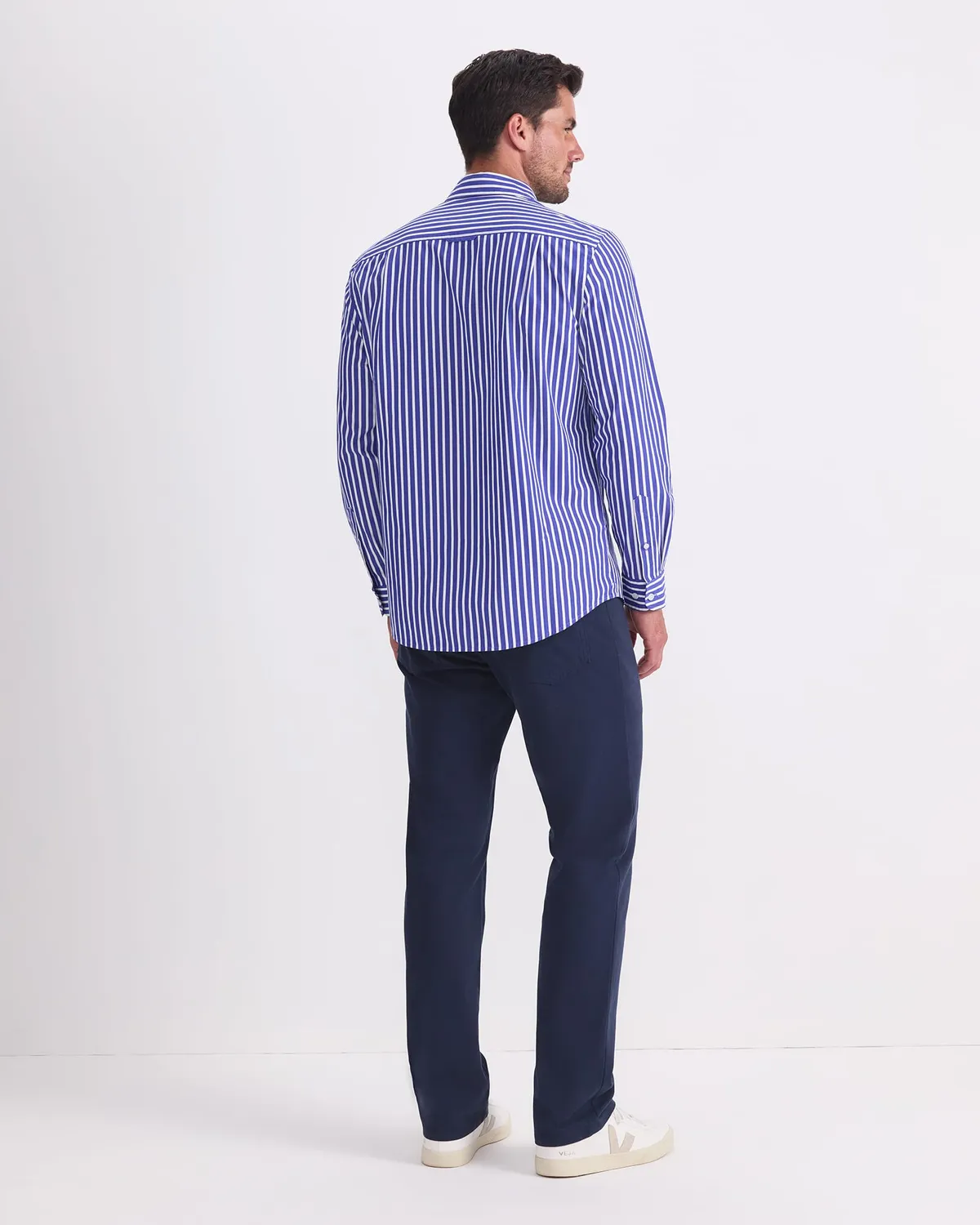 Sportscraft Ryan chemise rayée coton homme manches longues