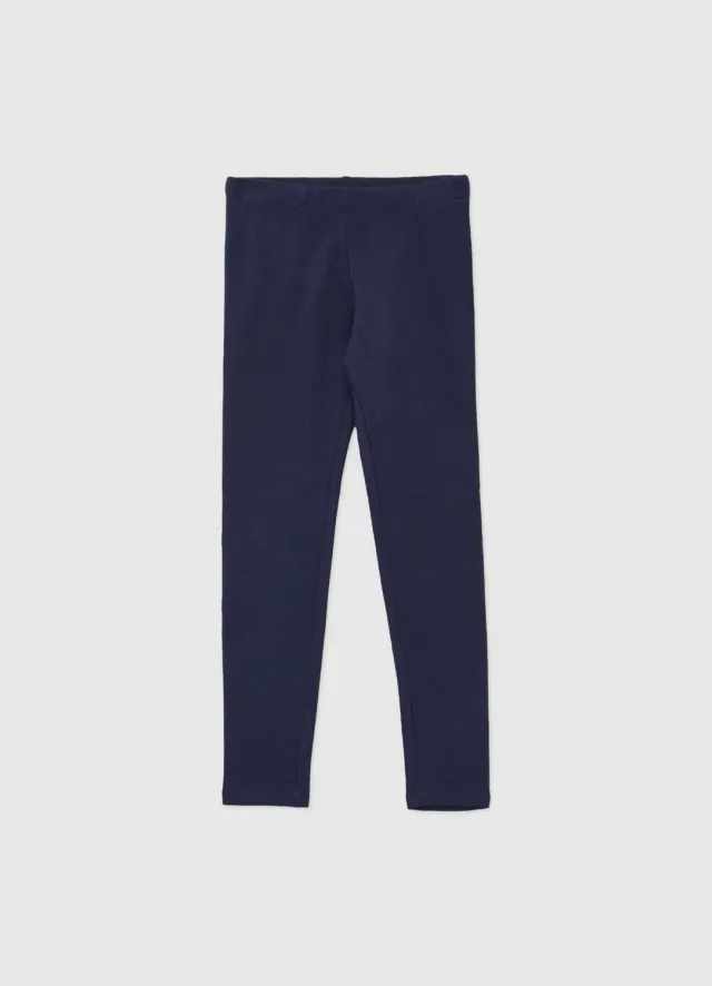 Calliope lot 2 leggings fille uni et imprimé