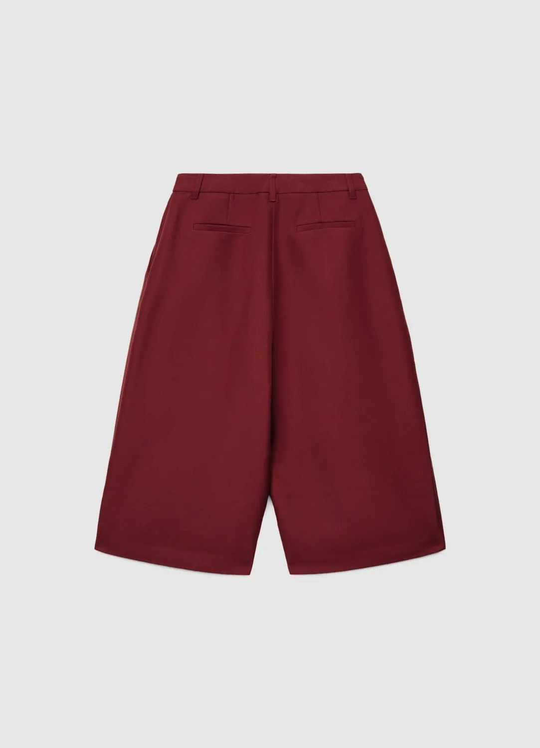 Calliope bermuda shorts femme taille haute pinces