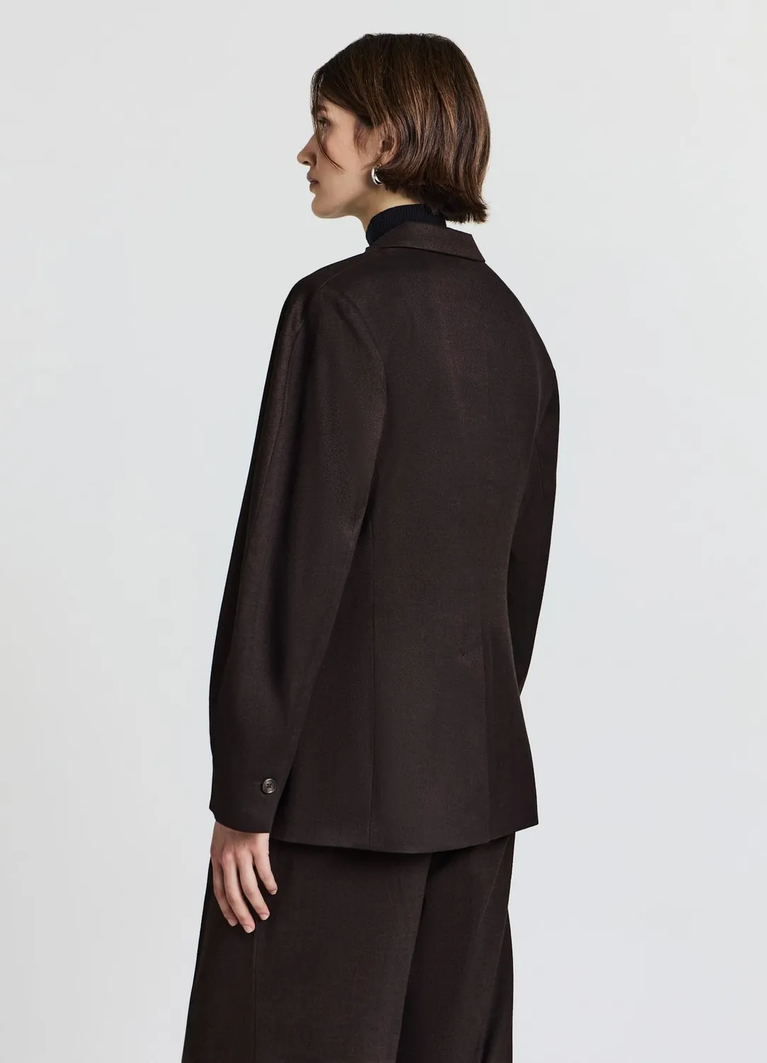 Calliope veste cintrée blazer S 1 bouton réversible