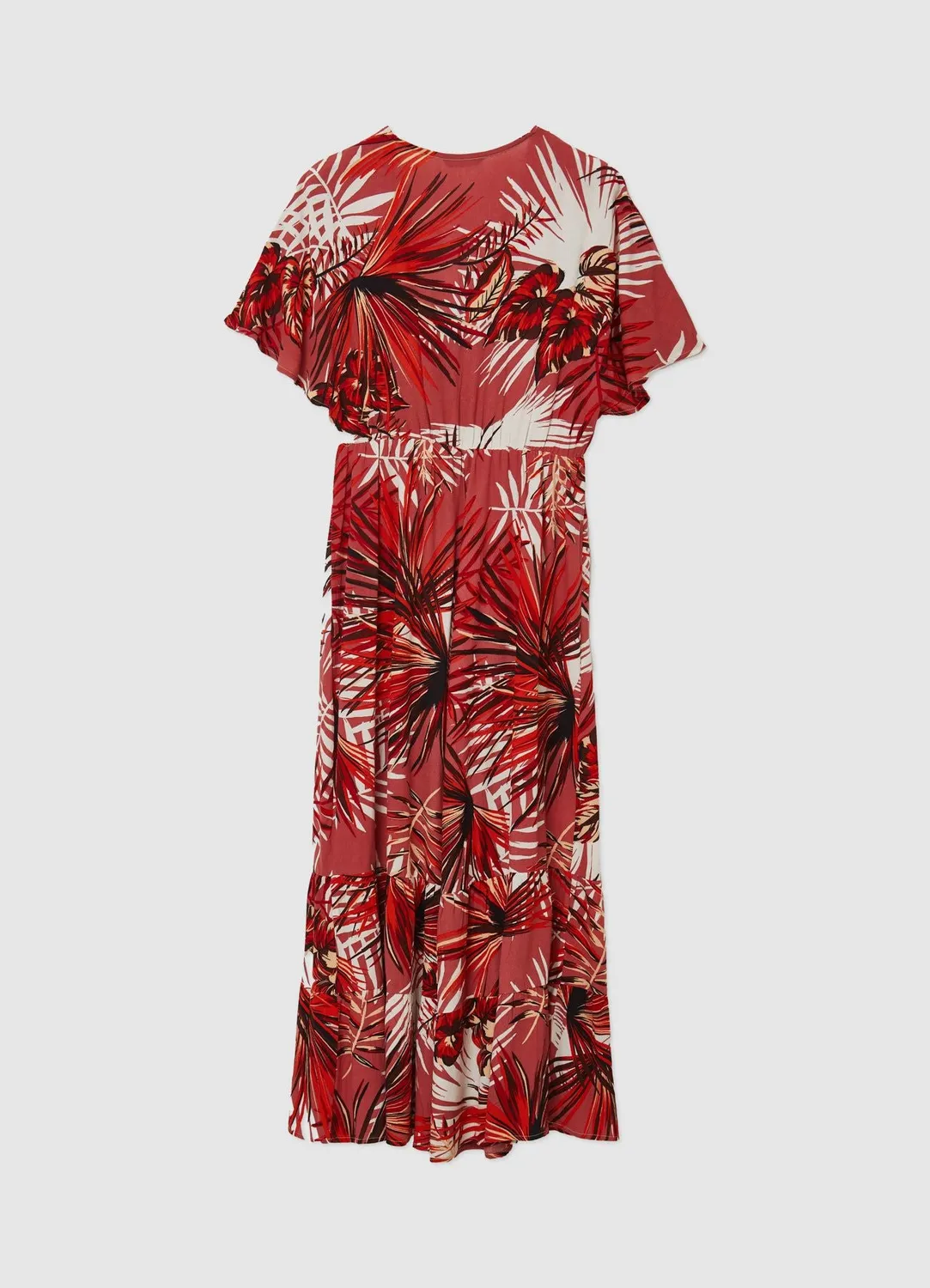 Calliope robe longue kimono imprimée femme volant