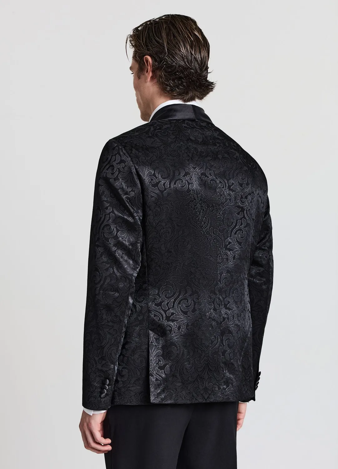 Calliope Damasc blazer homme damassé 50 revers