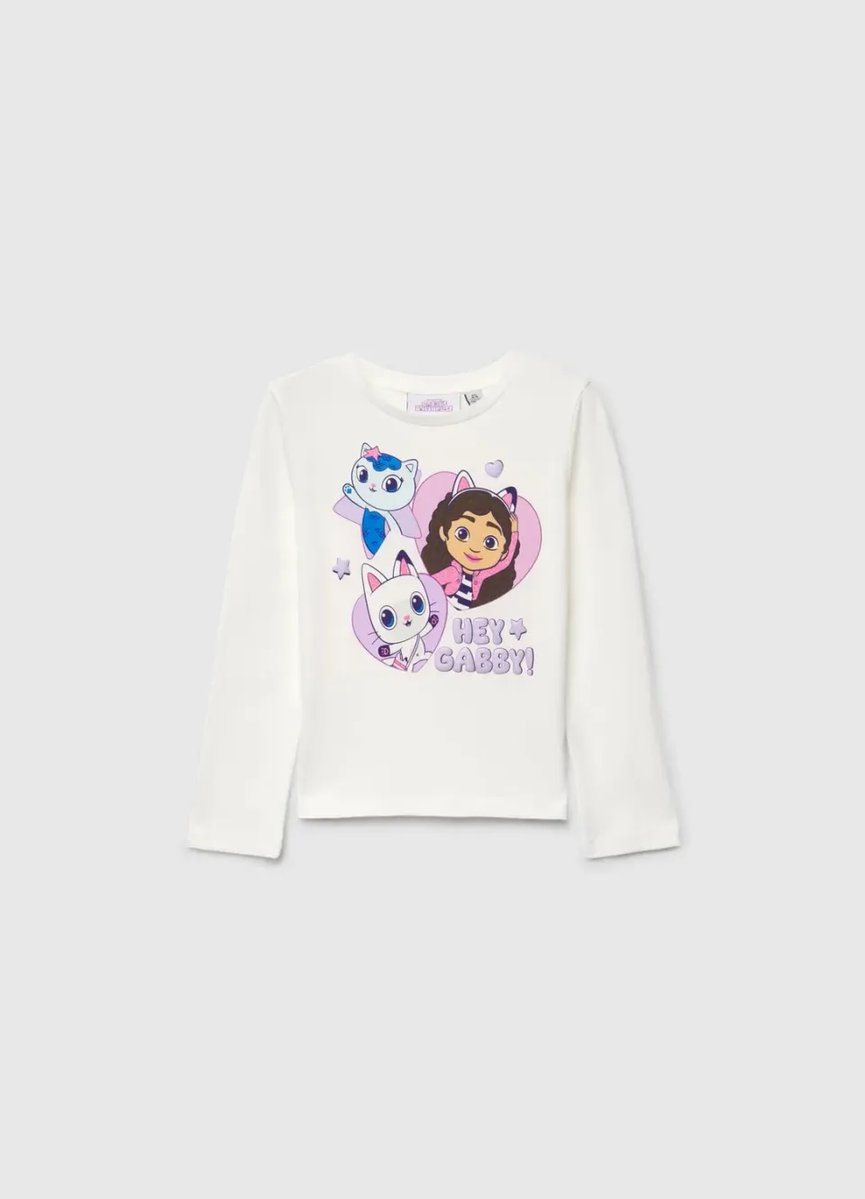 Calliope T-shirt manches longues Gabby's Dollhouse fille imprimé