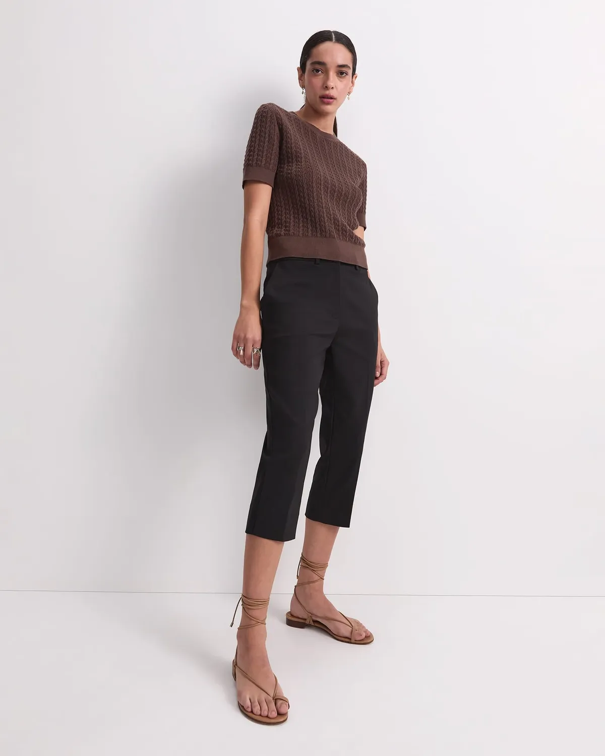 Sportscraft Yvette pedal pusher pantalon corsaire fuselé léger