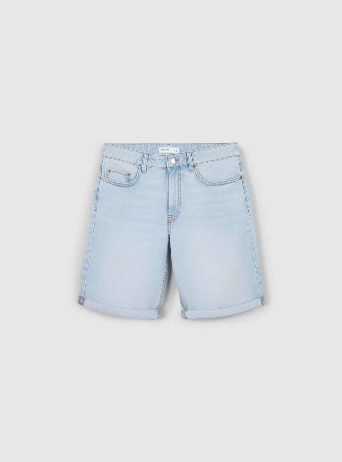 Calliope Short Denim Délavé short homme regular