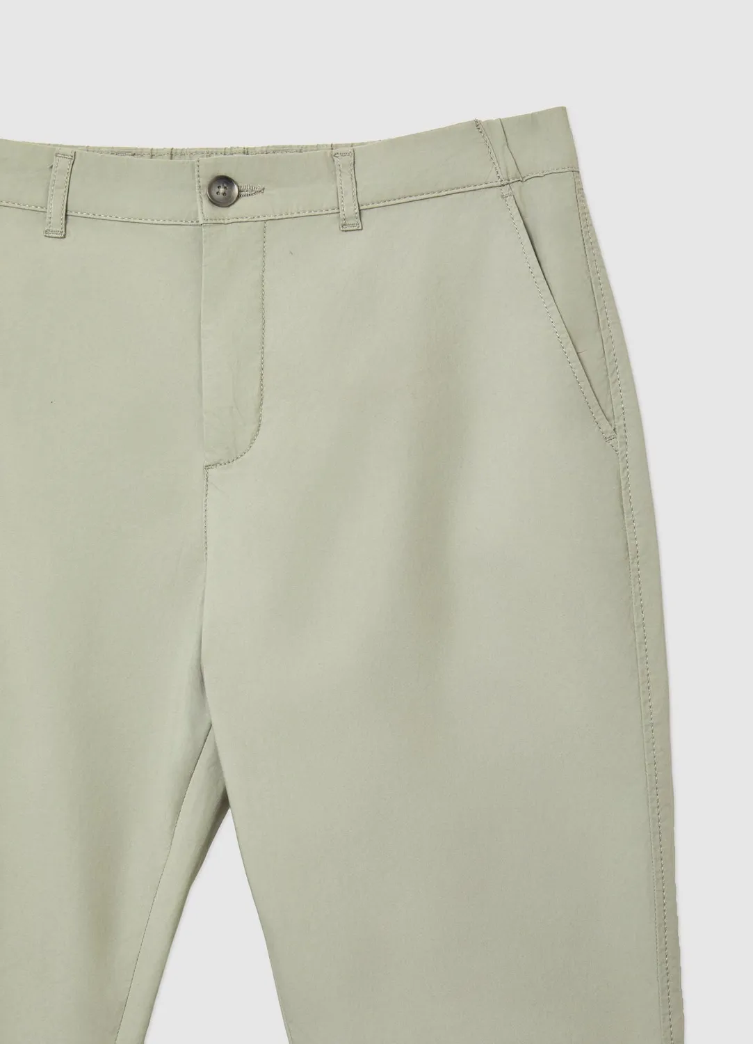 Calliope pantalon chino homme coupe droite taille élastique