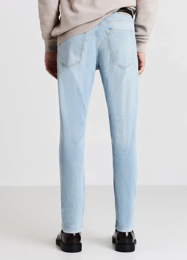 Calliope jean skinny déchiré homme jean stretch