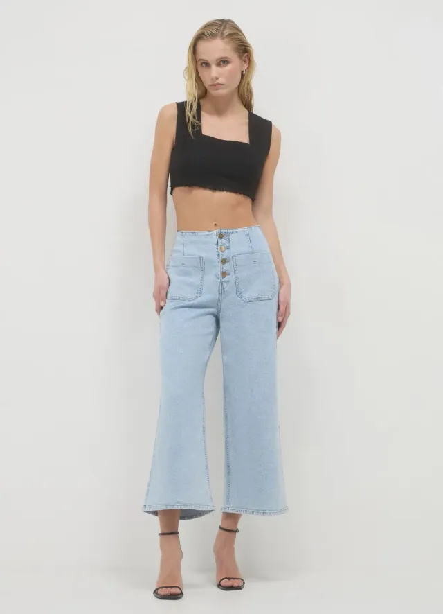 Calliope jean culotte femme coupe regular