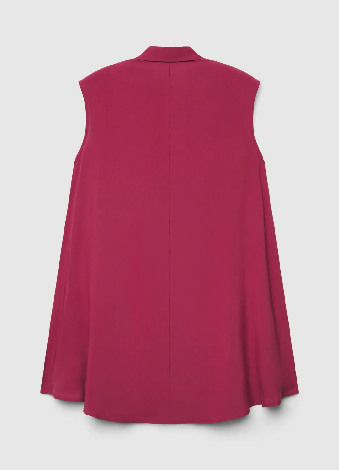Calliope chemise longue sans manches femme unie