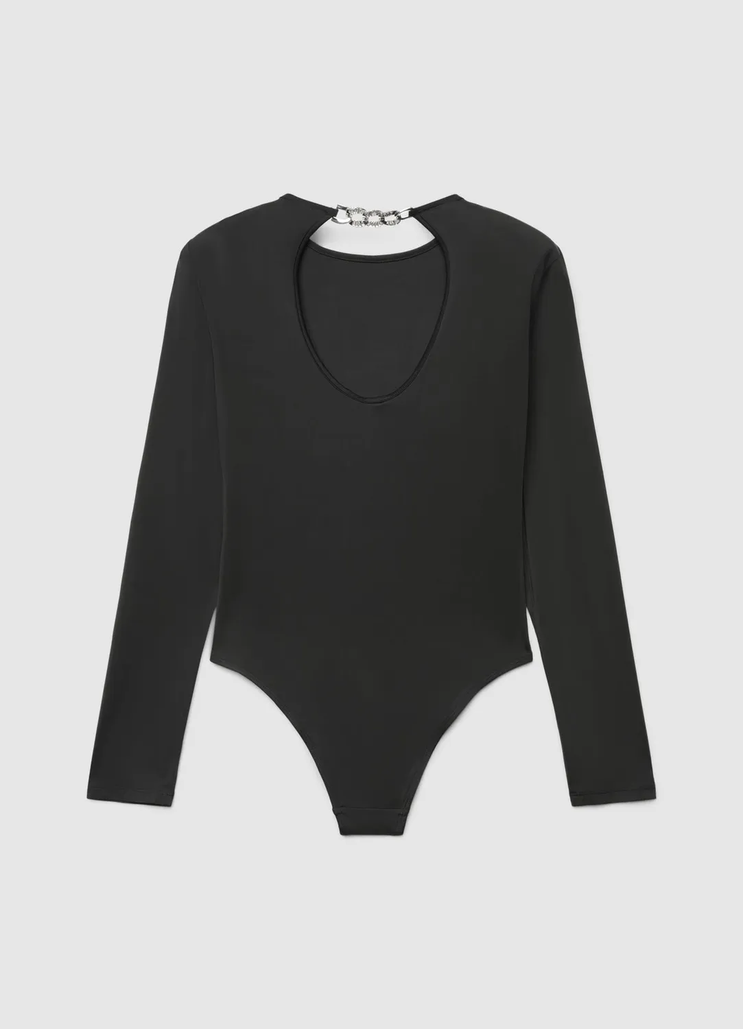 Calliope Body Chaine Strass Femme Manches Longues Soiree