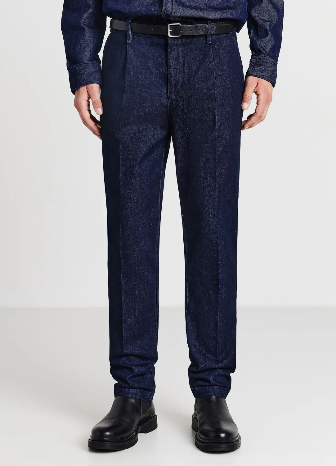 Calliope Jean à pinces homme coupe droite
