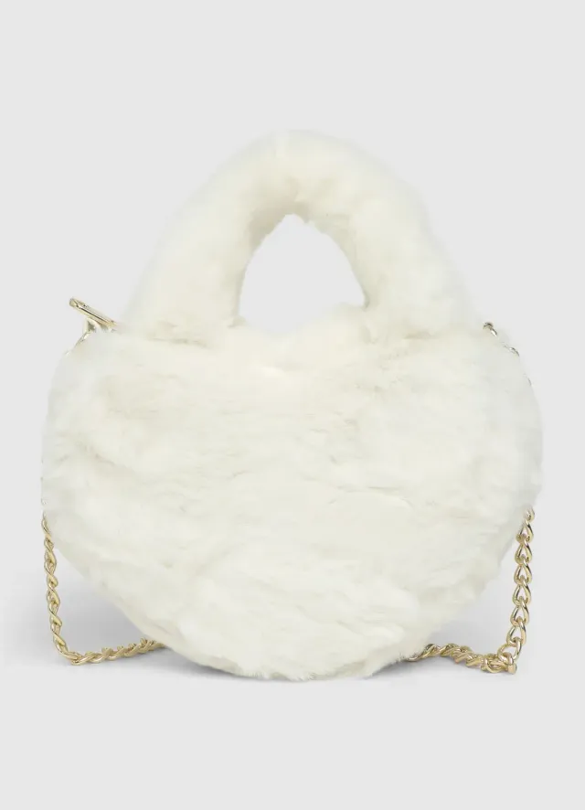 Calliope Sac Cœur Mini Sac Fille Chaîne 17x12