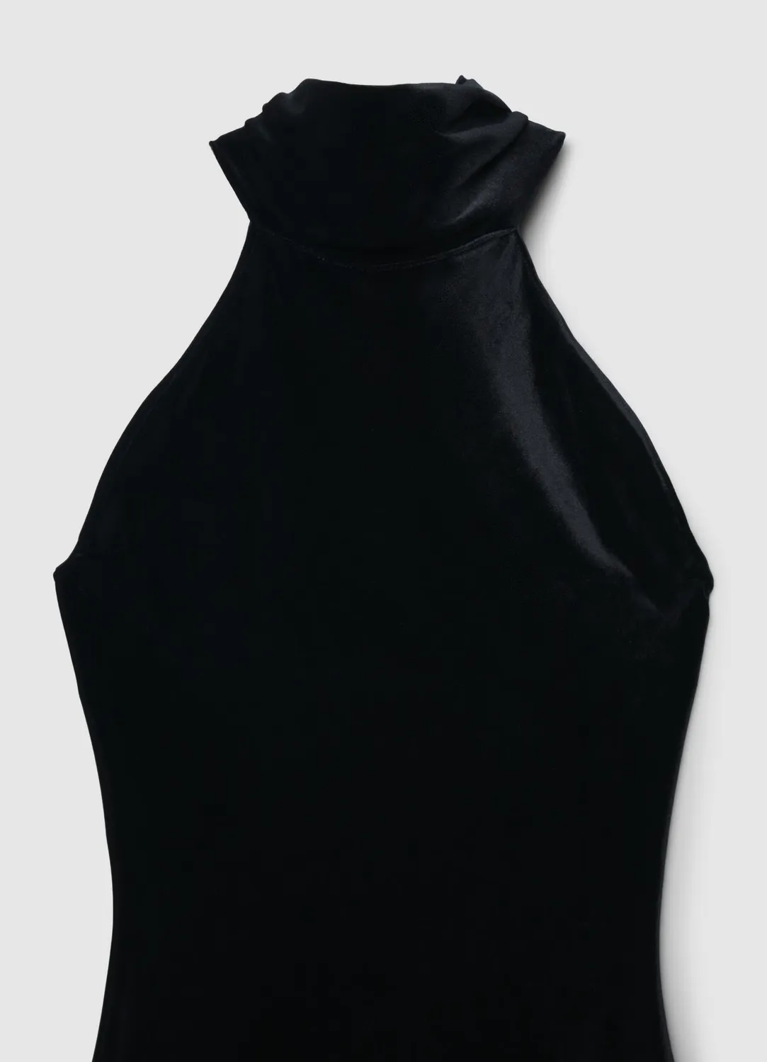 Calliope robe longue nœud col femme soirée