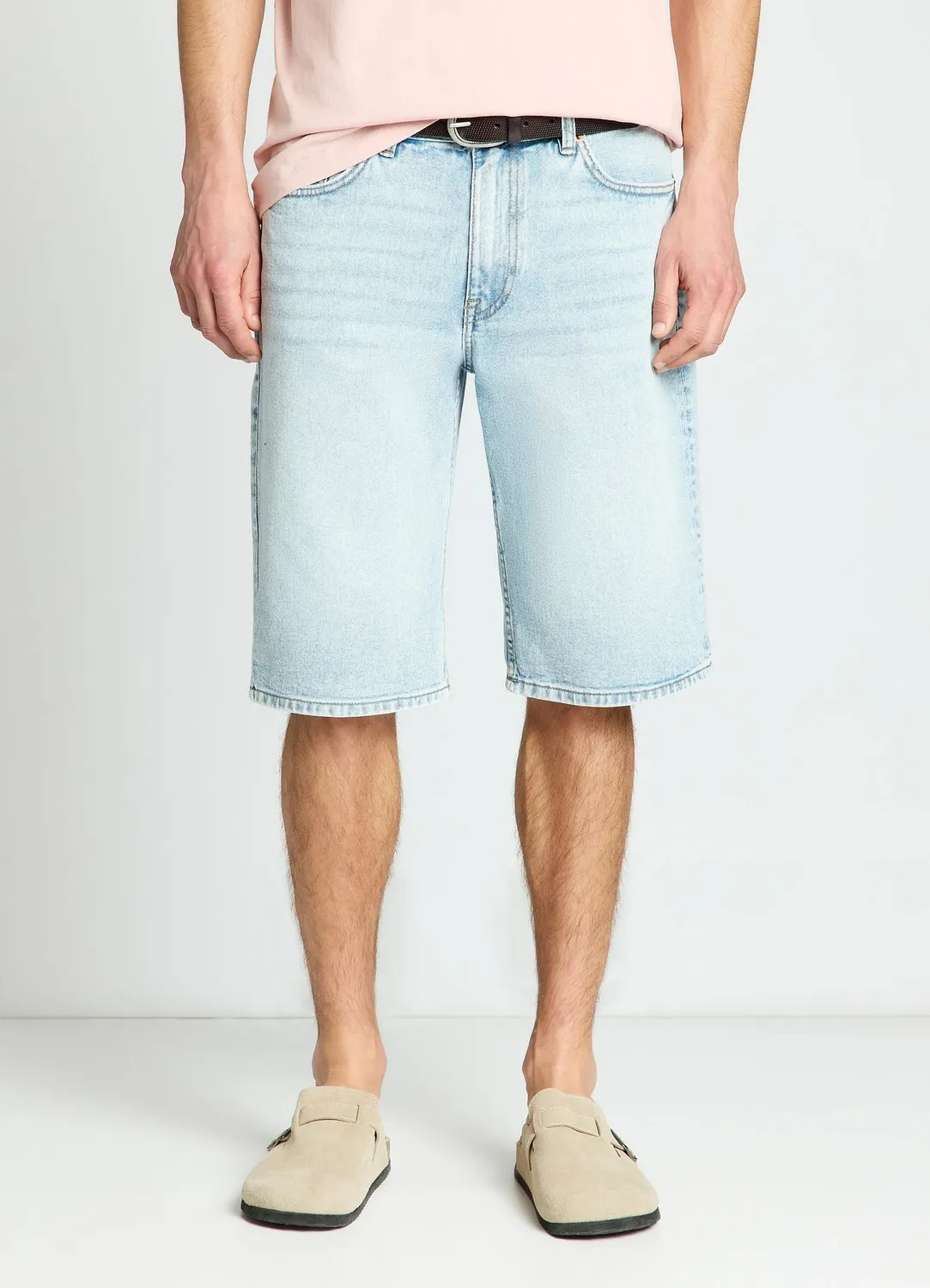 Calliope short jean homme 5 poches uni