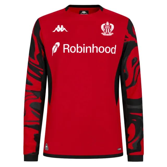 Kappa Mekolopre Pro 2 OGC Nice pull rouge S-4XL