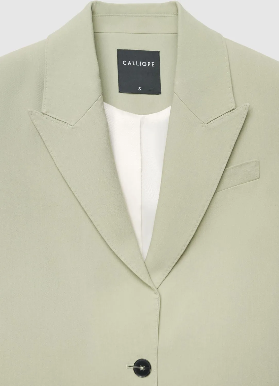 Calliope Veste 2 Boutons Blazer Femme Revers Lancia