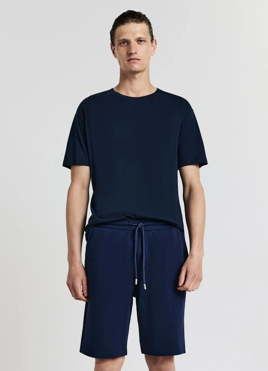 Calliope short de sport homme coton uni