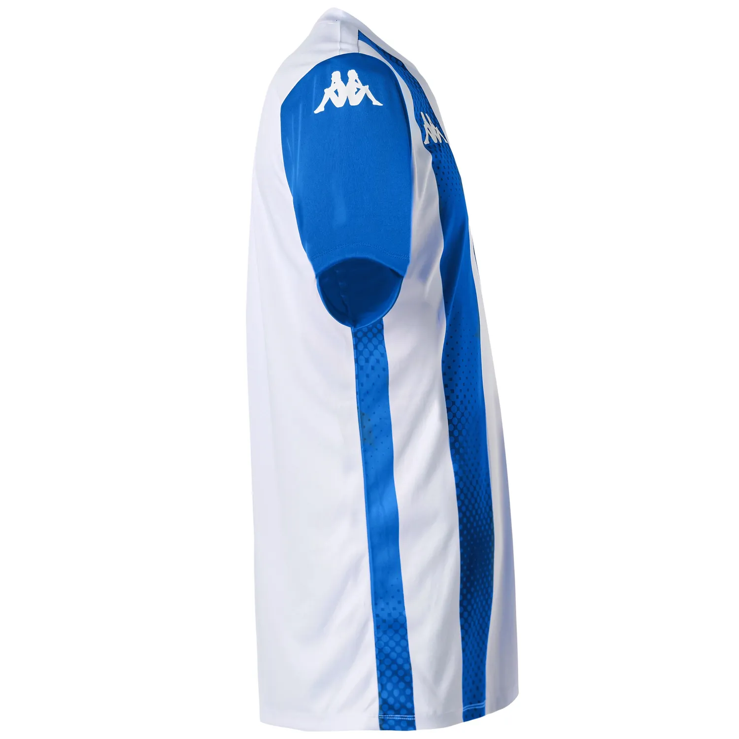 Kappa Dugo maillot enfant bleu col V polyester