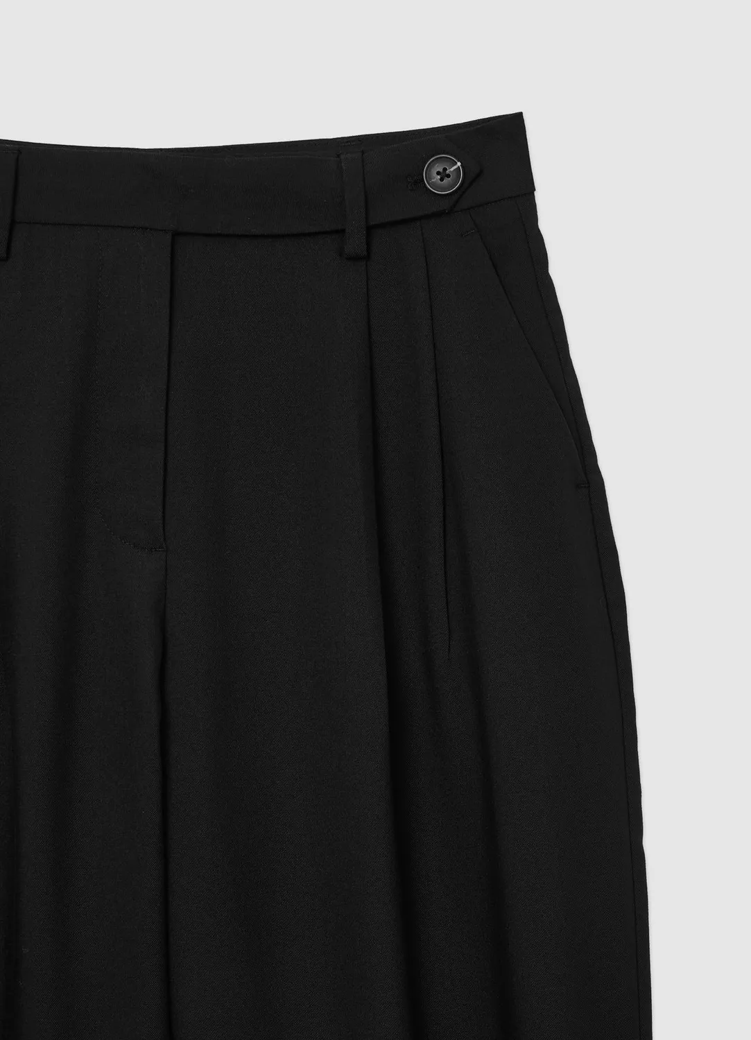 Calliope balloon pinces pantalon taille haute