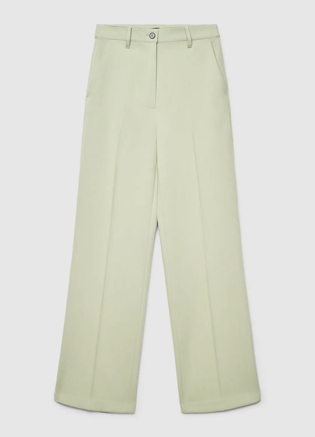 Calliope Pantalon Droit Femme Bureau Uni Poches