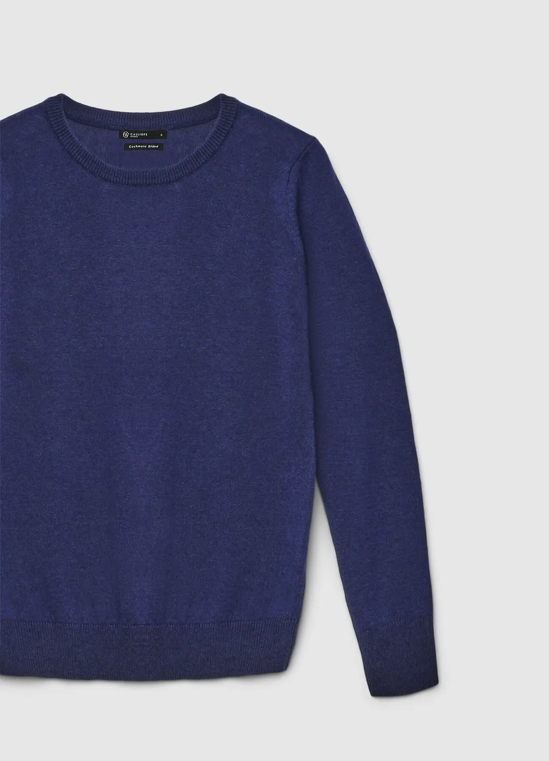 Calliope maille col rond femme pull uni fin