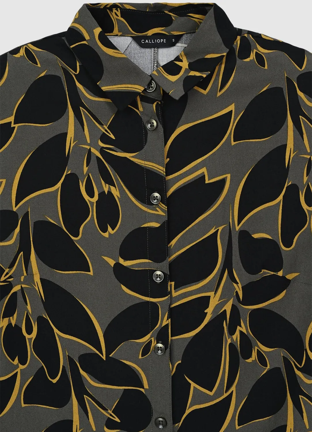 Calliope chemise longue sans manches à motif femme