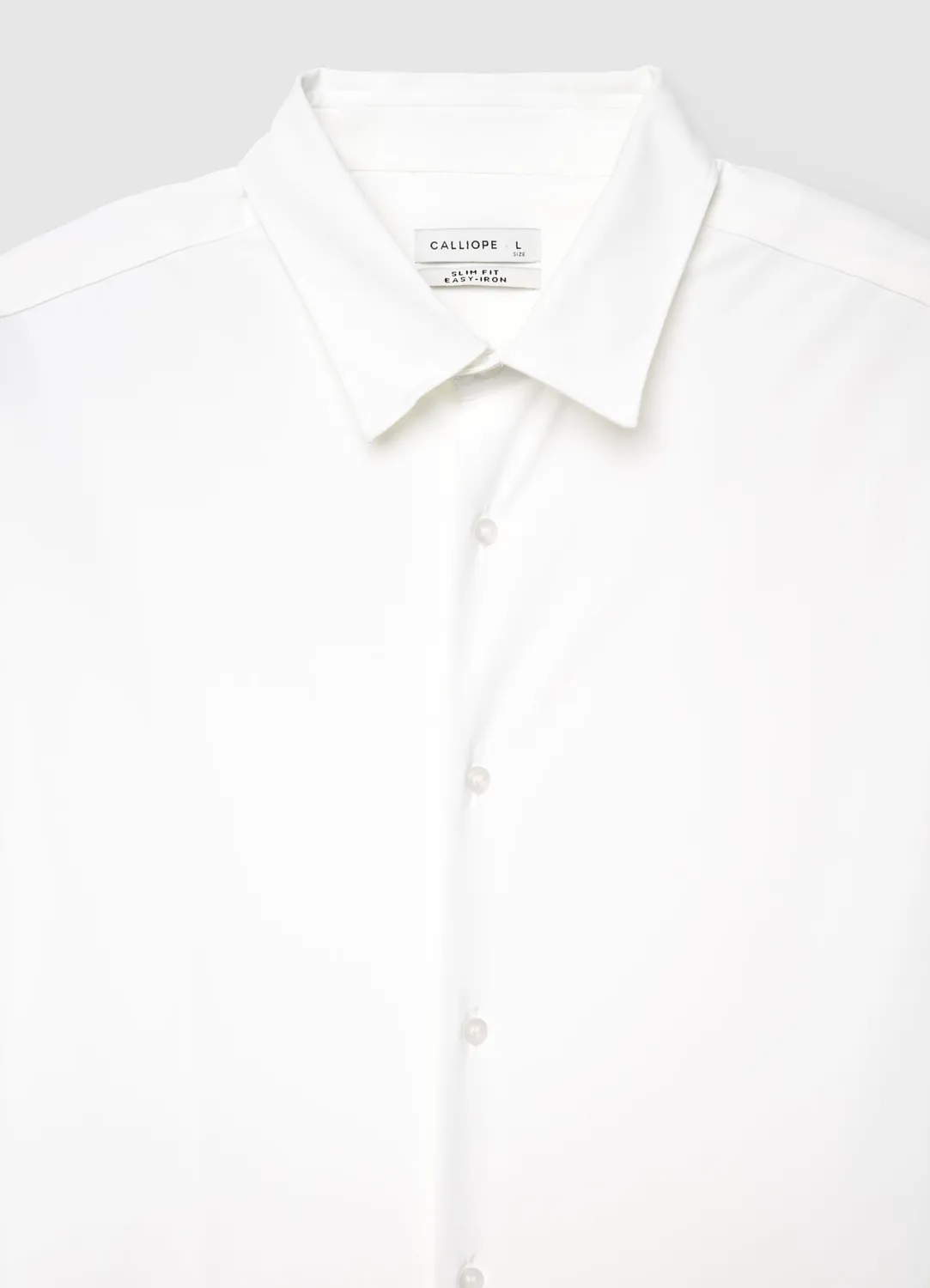 Calliope chemise slim homme stretch repassage facile
