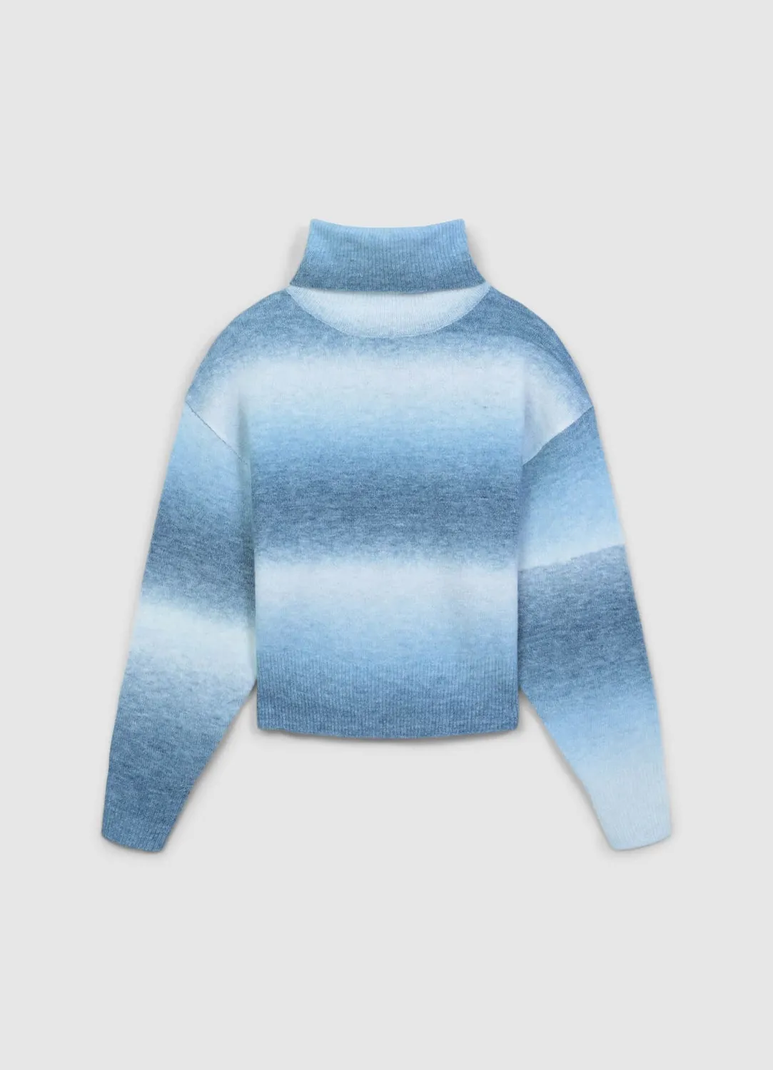 Calliope pull col roulé dégradé femme M