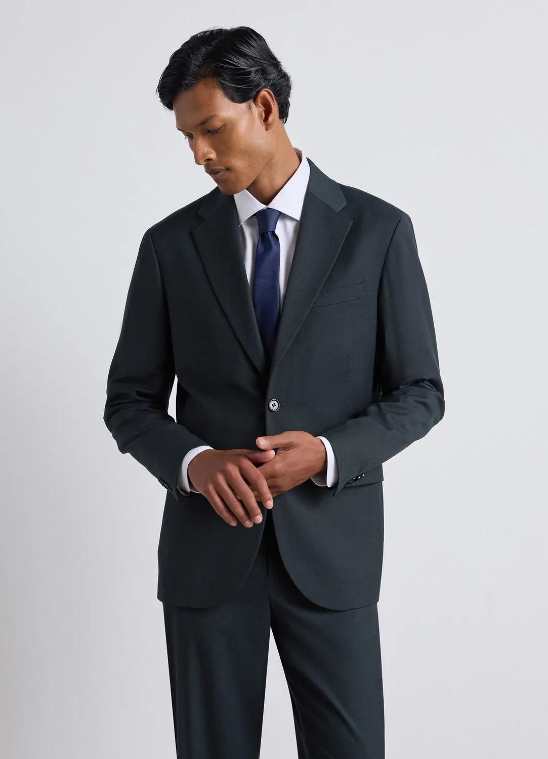 Calliope blazer monopetto homme uni regular