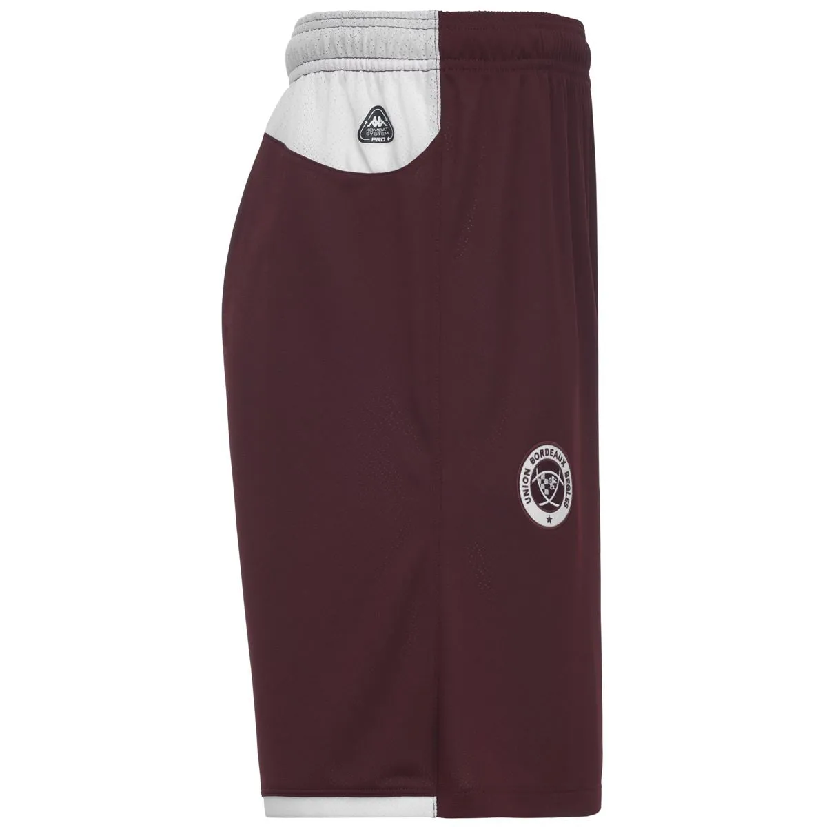 Kappa Mixio Pro 2 short enfant bordeaux UBB recyclé