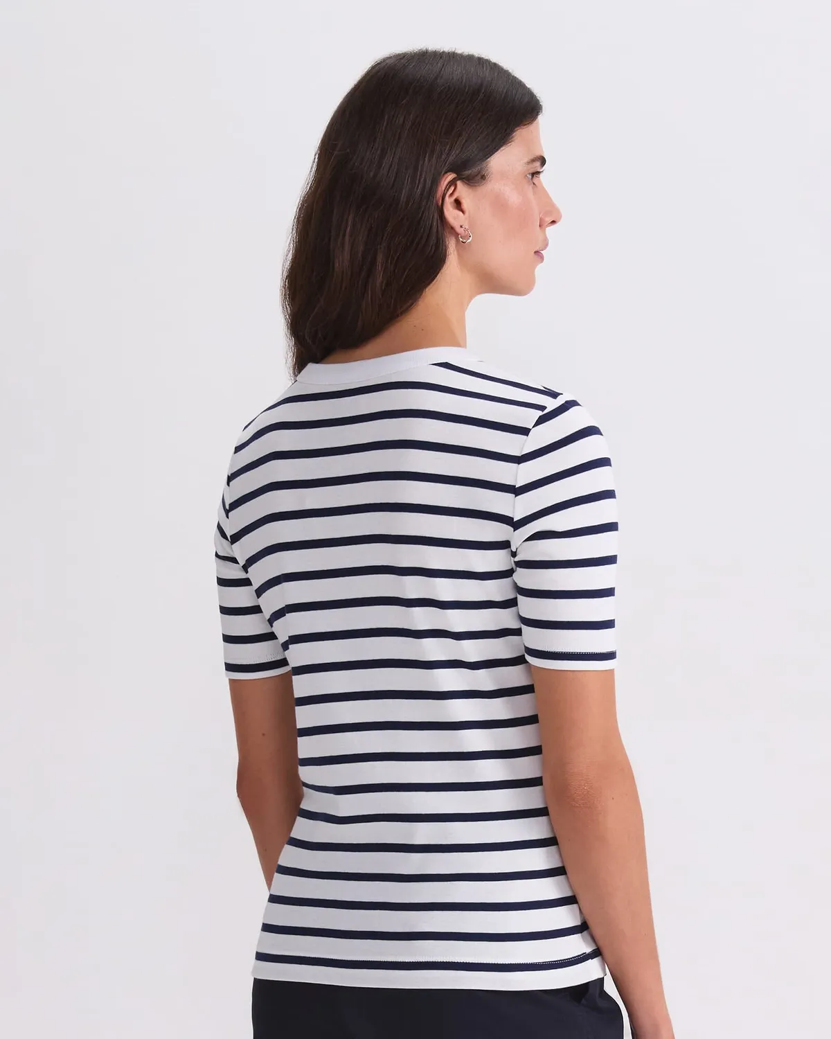 Sportscraft Heidi Stripe tee coton rayé femme