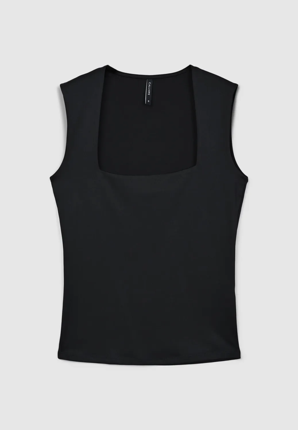 Calliope débardeur uni col U coupe regular femme