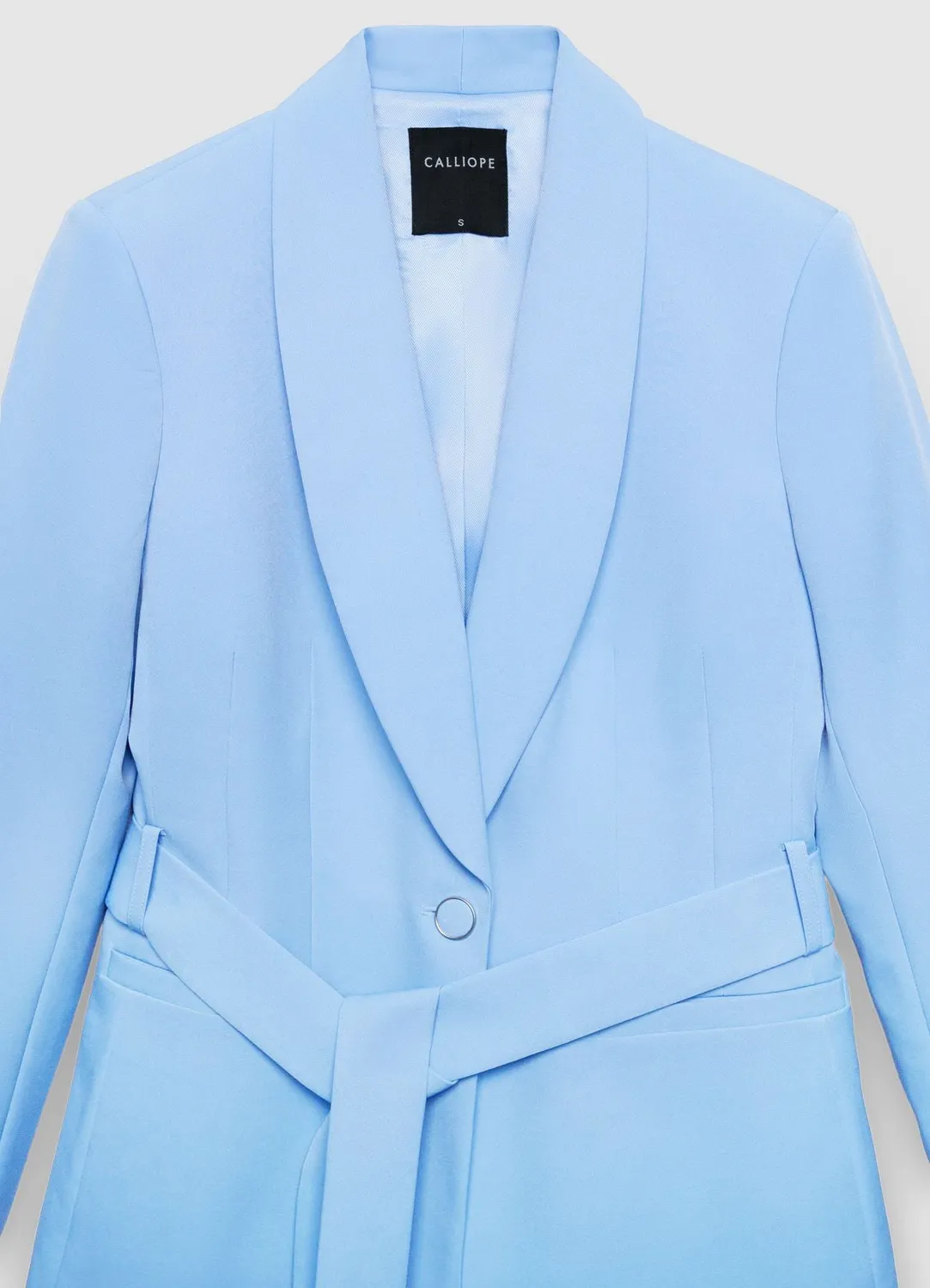 Calliope veste tailleur femme blazer ceinturé