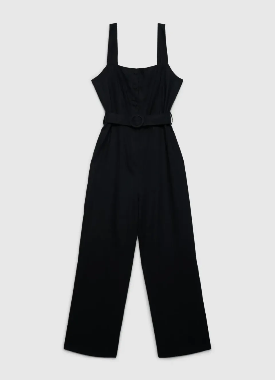 Calliope combinaison longue lin ceinture femme S