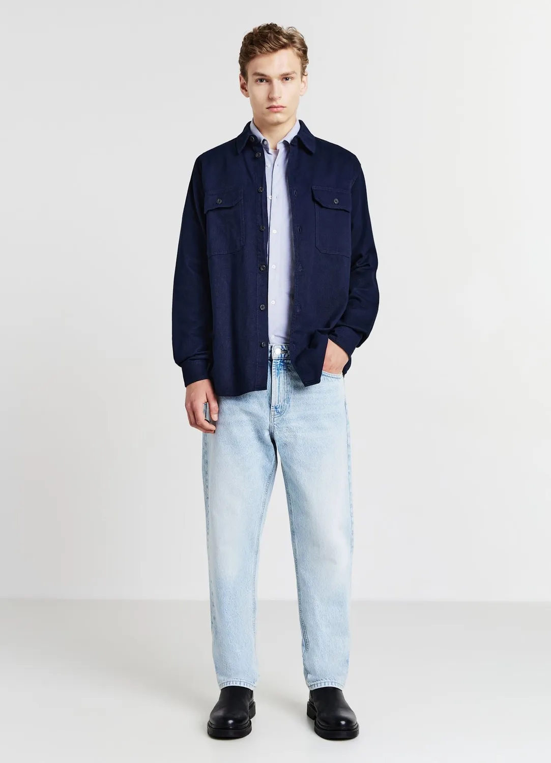 Calliope Worker chemise homme coton