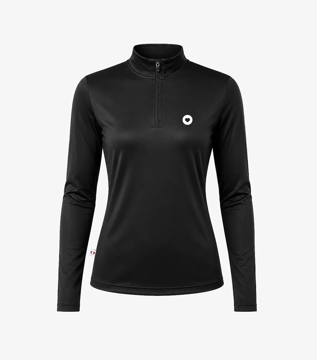 Cocorico Boost veste camionneur sport femme Noir stretch