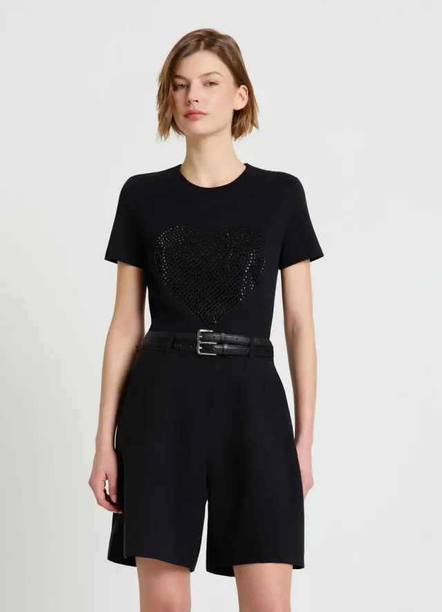 Calliope bermuda poches plaquées femme uni