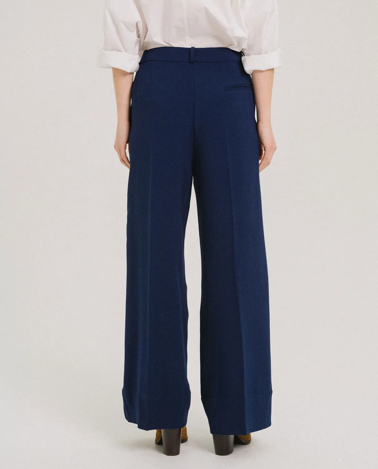 TINSELS UPTON ENCRE pantalon large fluide
