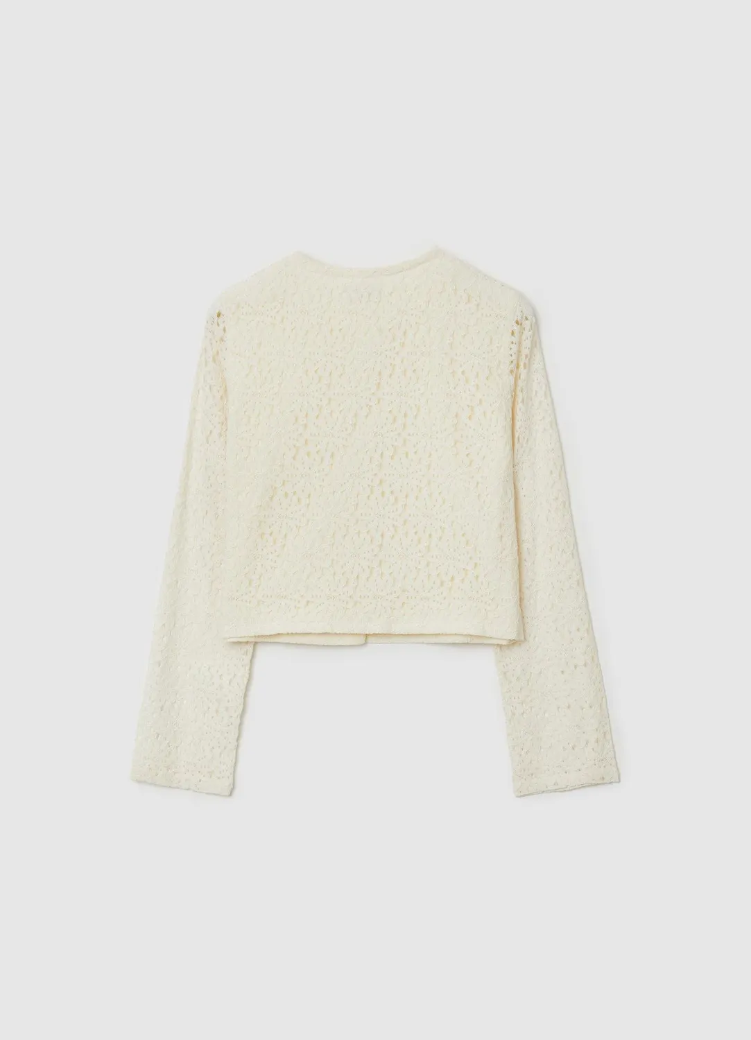 Calliope veste femme macramé boutons