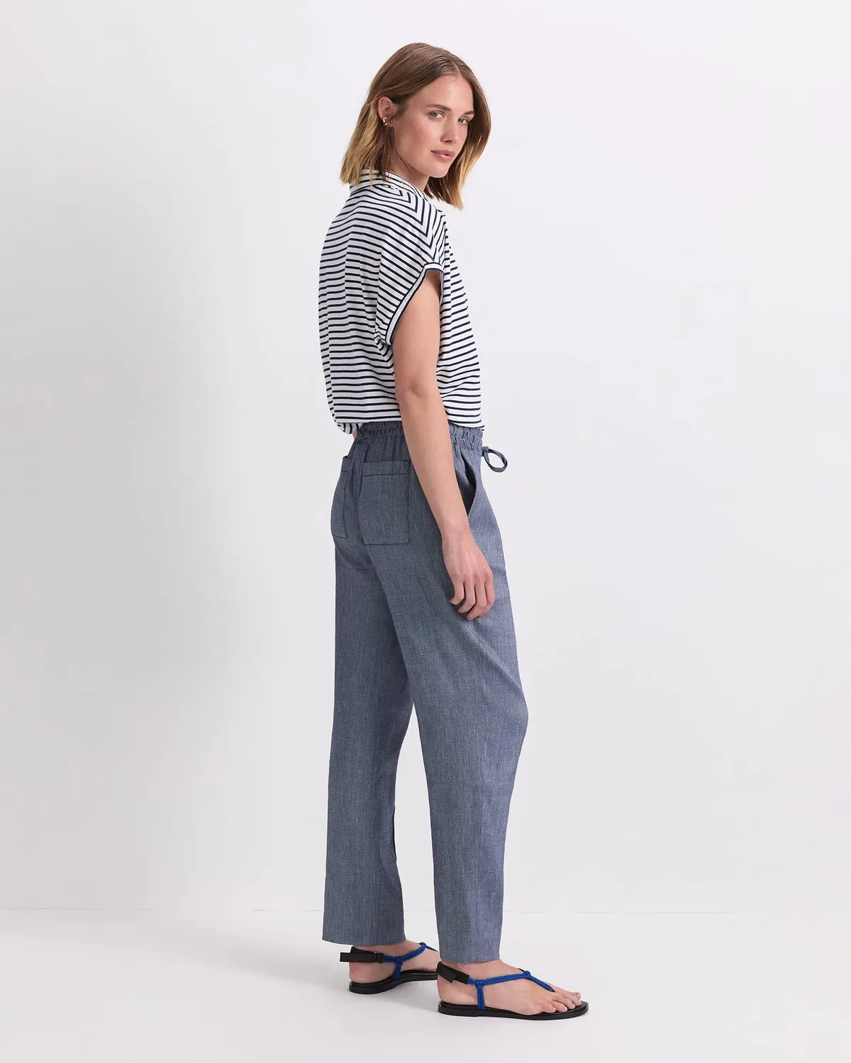 Sportscraft Rosa 119977 pantalon femme lin fuselé