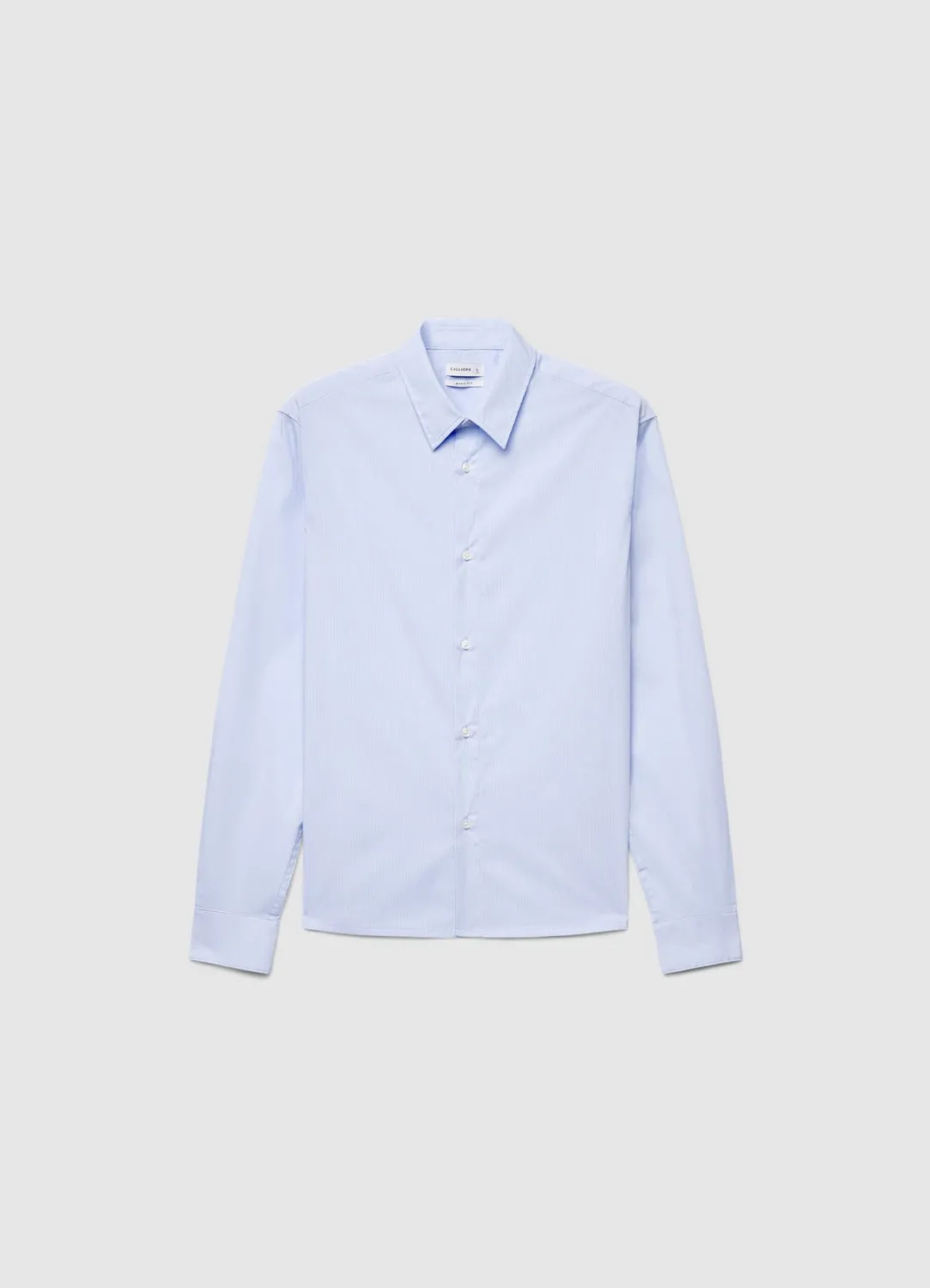 Calliope chemise rayée homme boxy fit manches longues