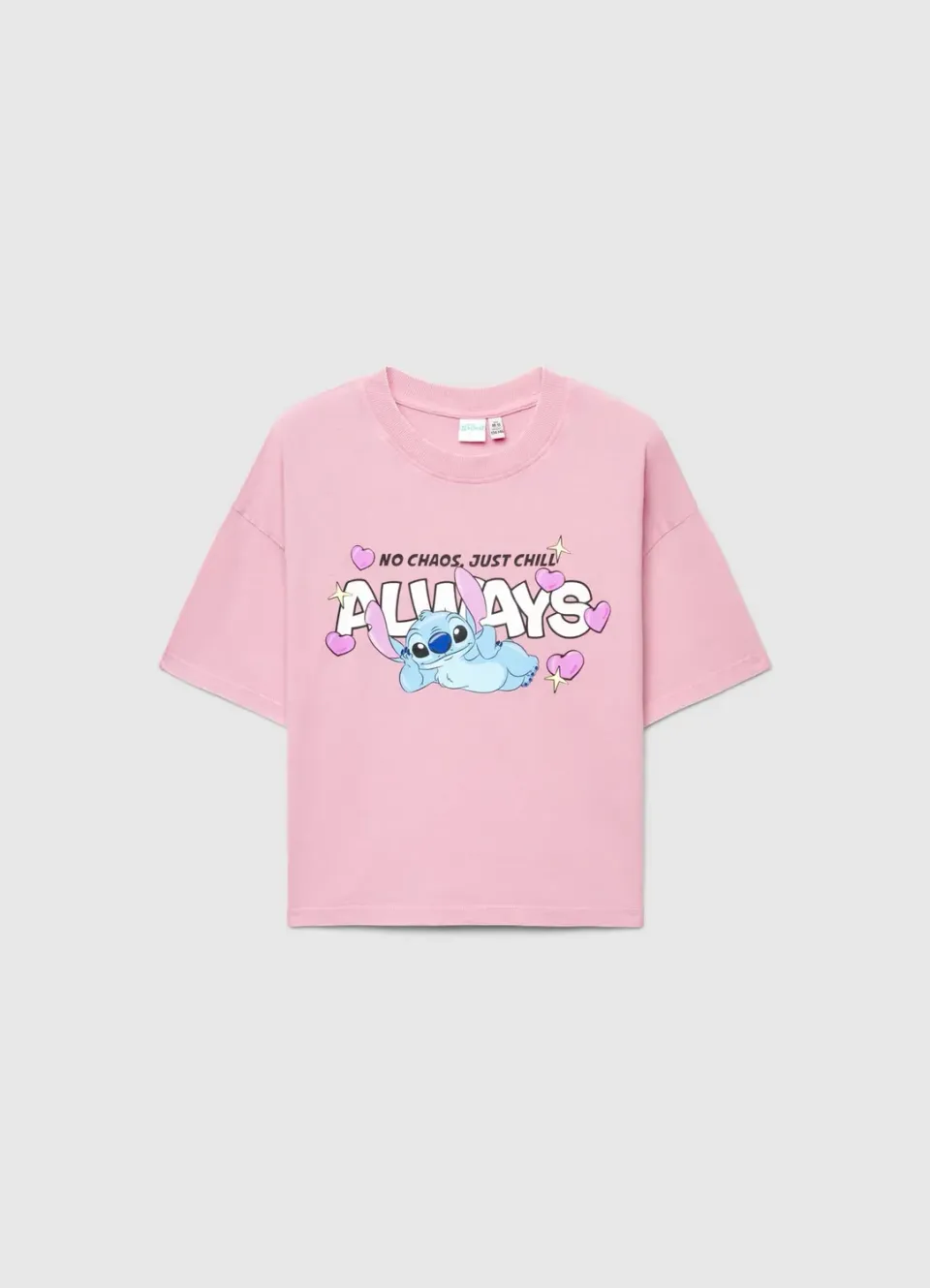 Calliope T-Shirt Stitch Disney Fille Manches Courtes