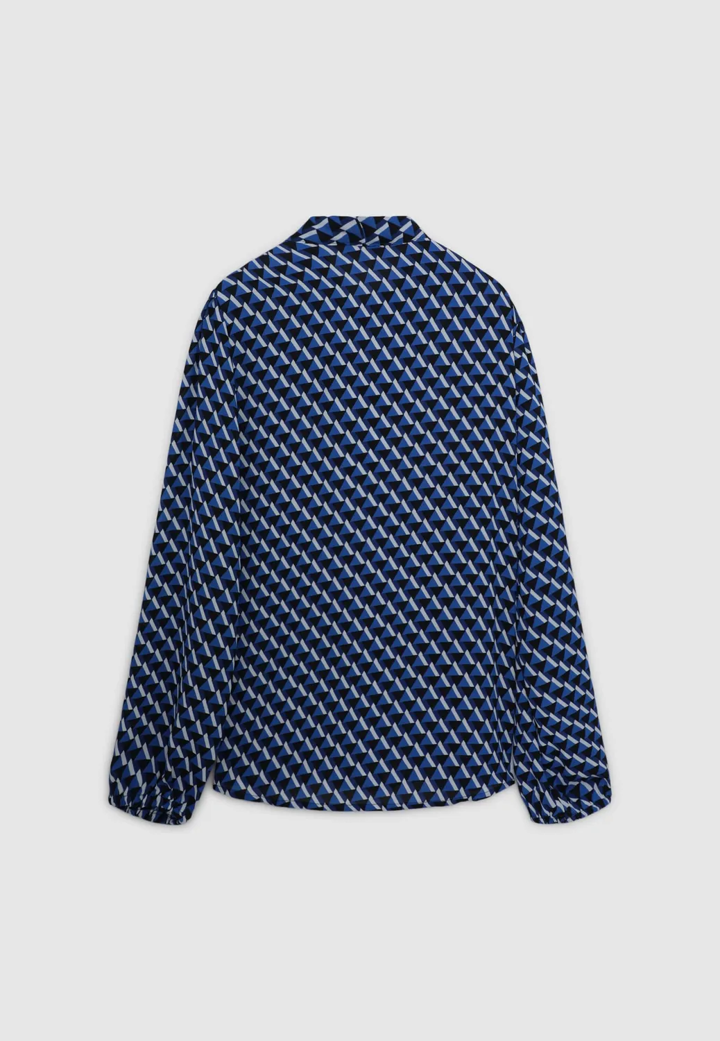 Chemisier Calliope femme col coréen cravatin fantaisie