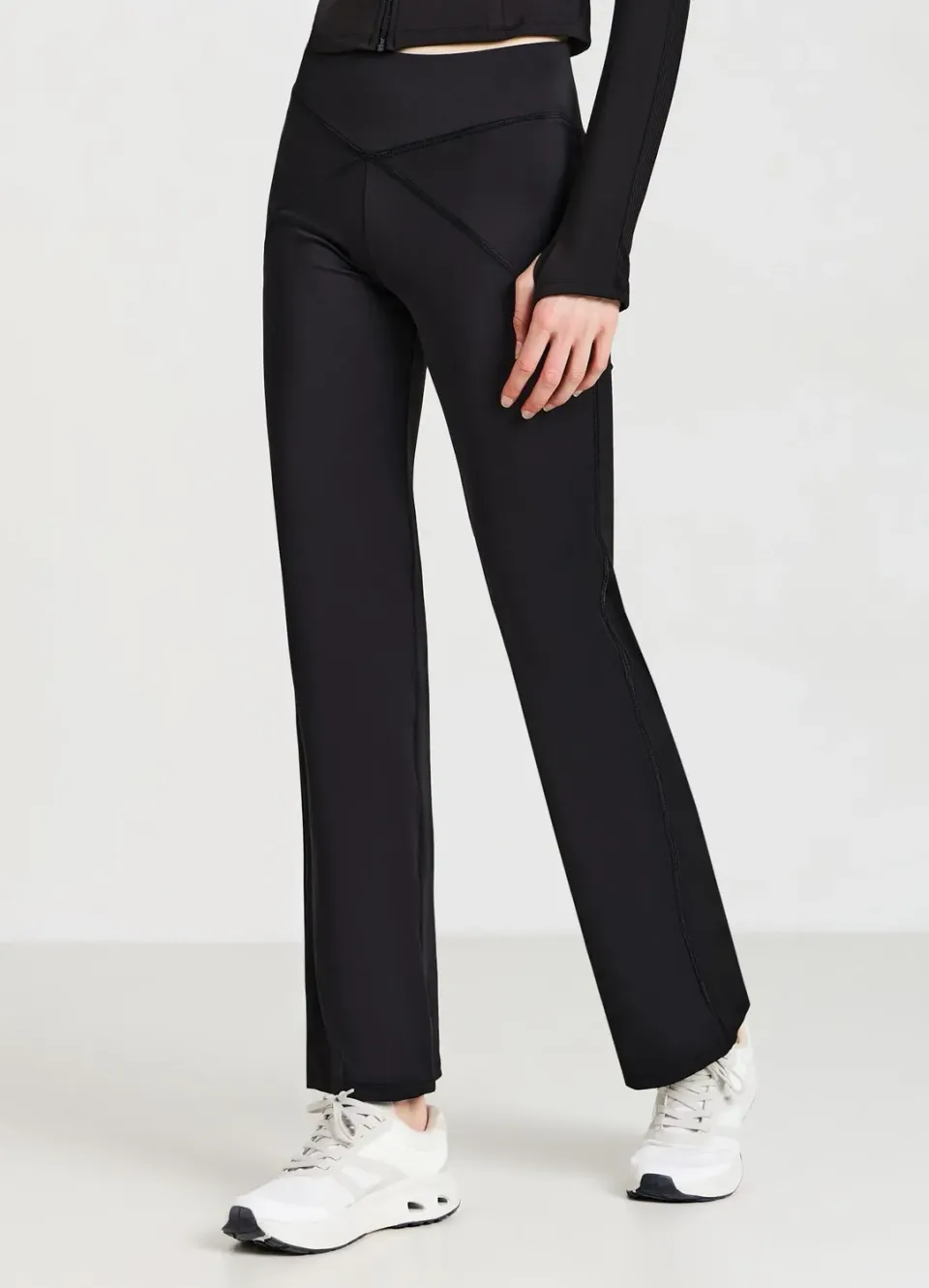 Calliope legging femme taille haute coutures M