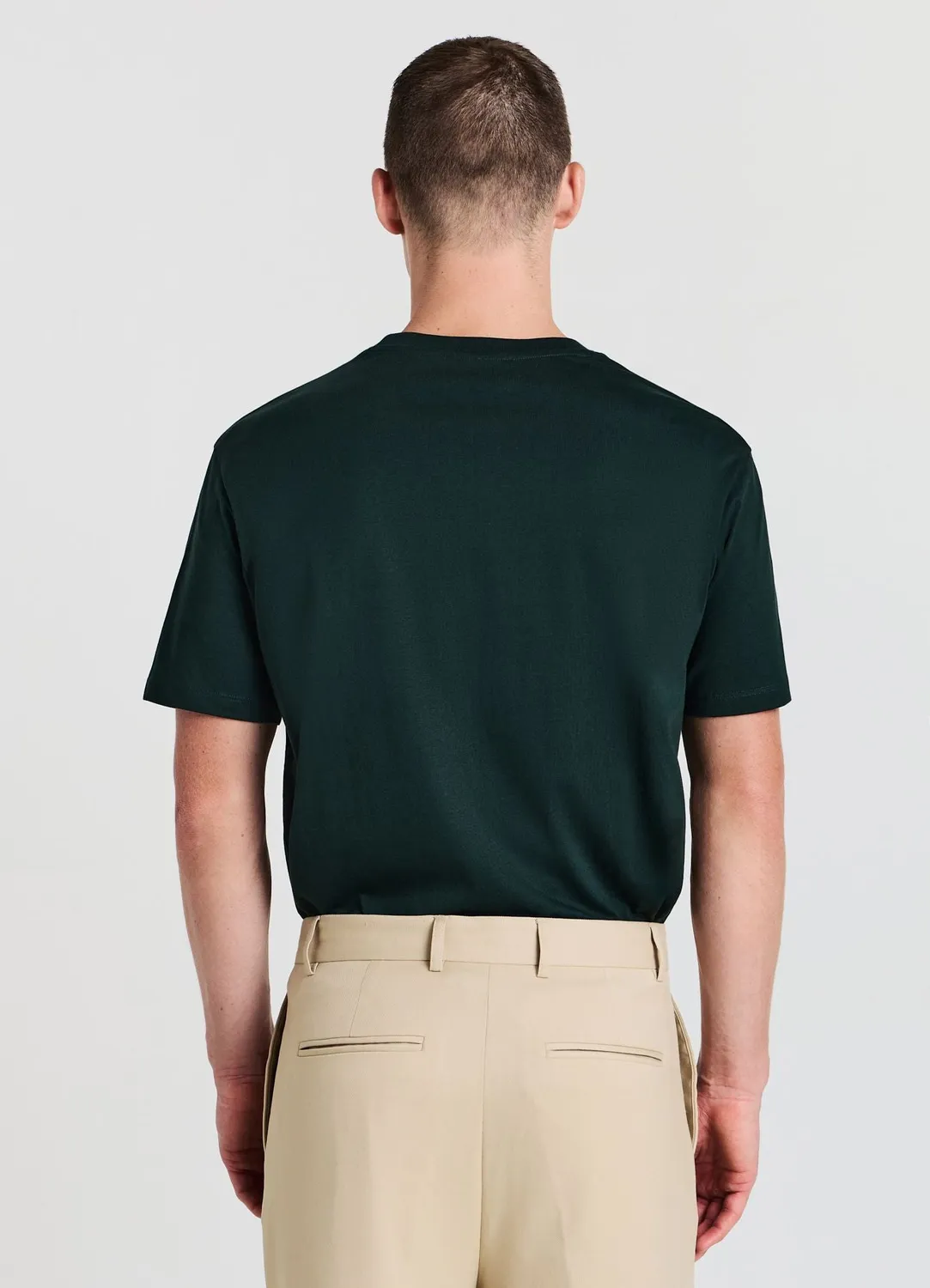 Calliope T-Shirt Uni T-Shirt Homme Coton
